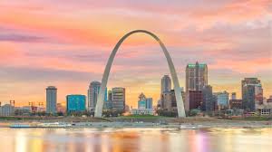 St. Louis Gateway Arch at sunset, representing Silverback Plumbing serving Wentzville and St. Louis homeowners